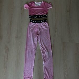 Pink Margiela two piece set